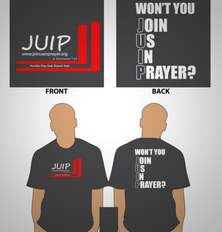 Join us in prayer t-shirt